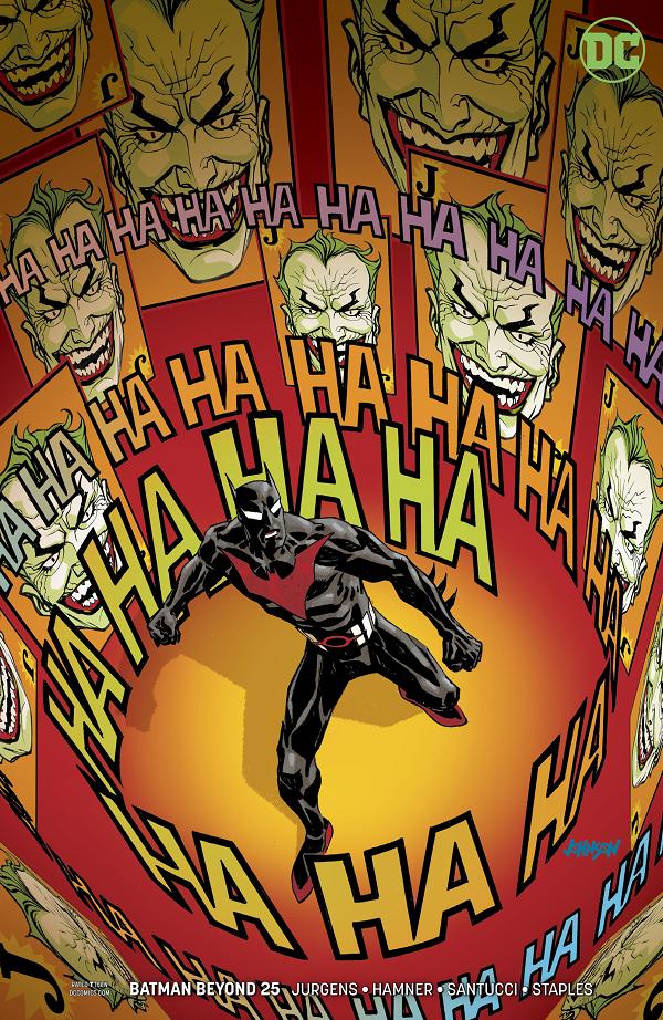 Batman Beyond #25  cover