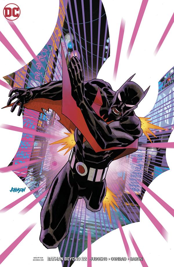 Batman Beyond #22  cover