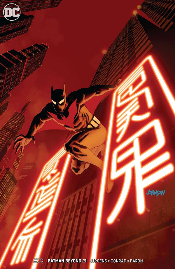 Batman Beyond #21  cover