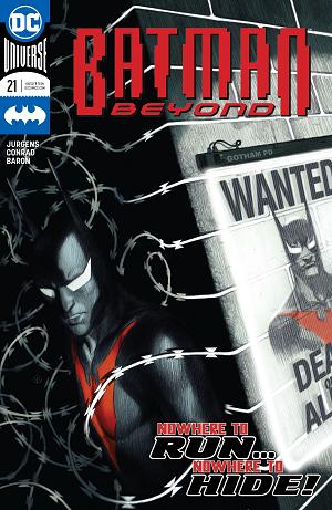 Batman Beyond #21  cover