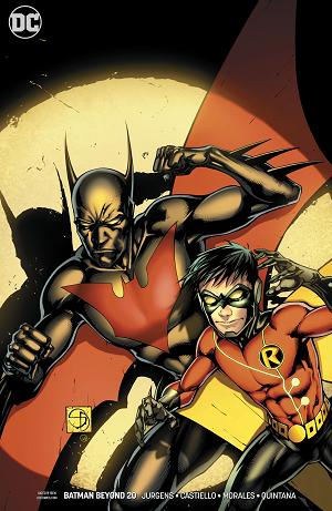 Batman Beyond #20 cover