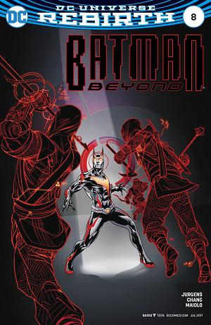Batman Beyond #8 cover