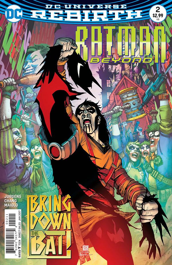 Batman Beyond #2  cover