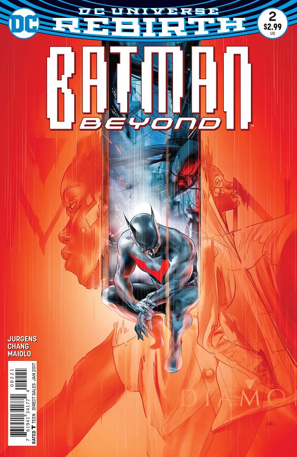 Batman Beyond #2  cover