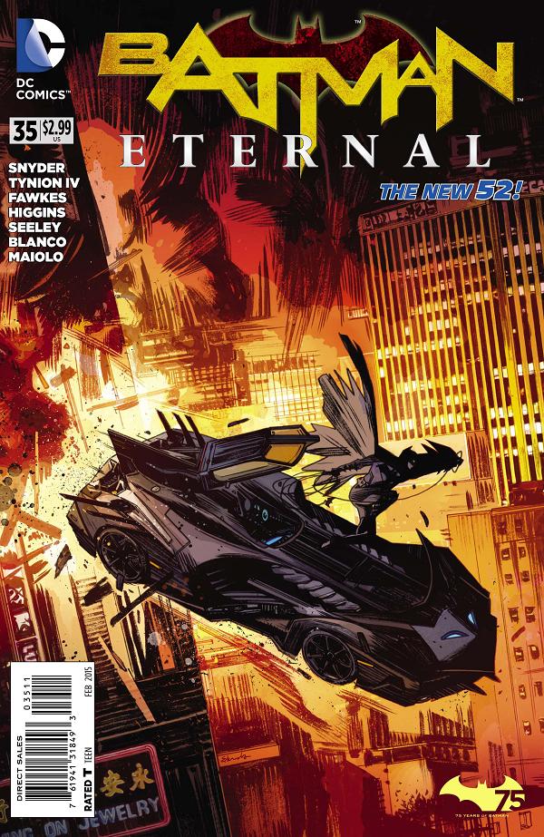 Batman Eternal #35  cover