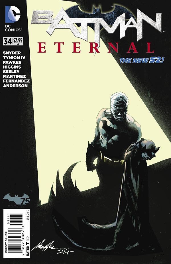 Batman Eternal #34  cover