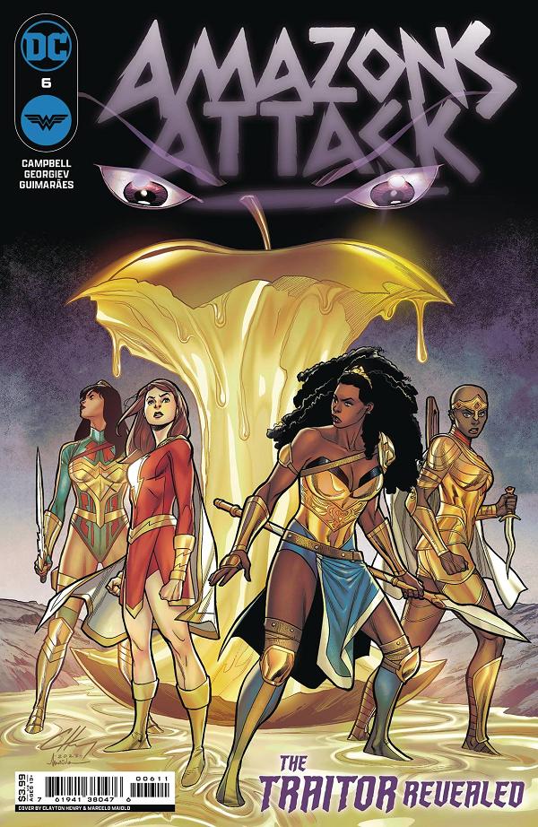 Amazons Attack #6 CVR A CLAYTON HENRY cover