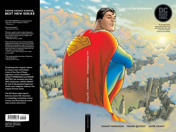 All Star Superman Tp Black Label cover by Frank Quitely