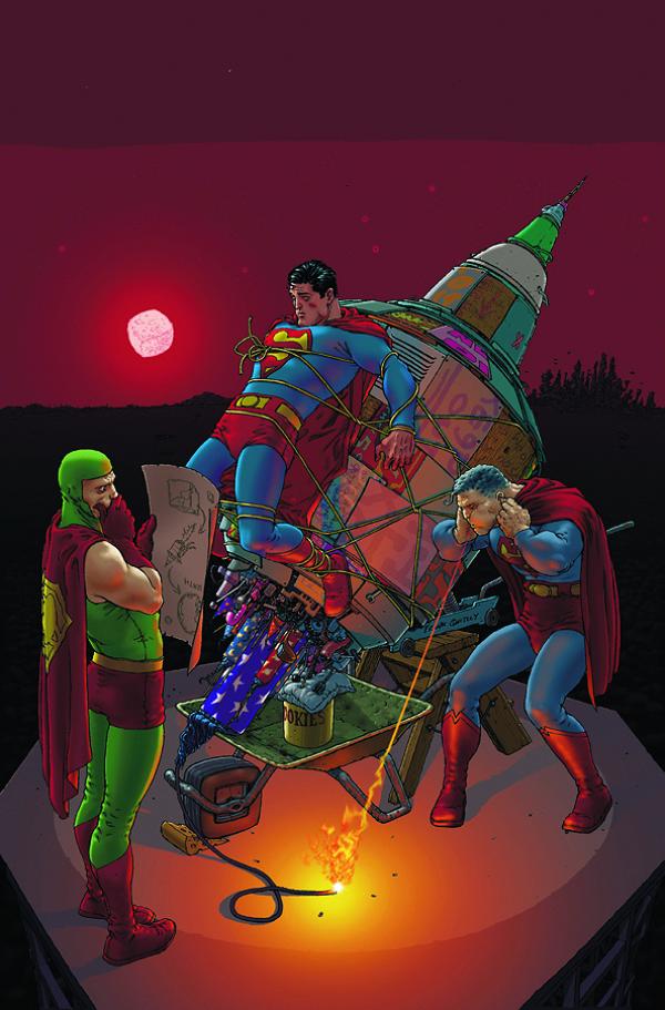 All Star Superman #8 cover by Frank Quitely