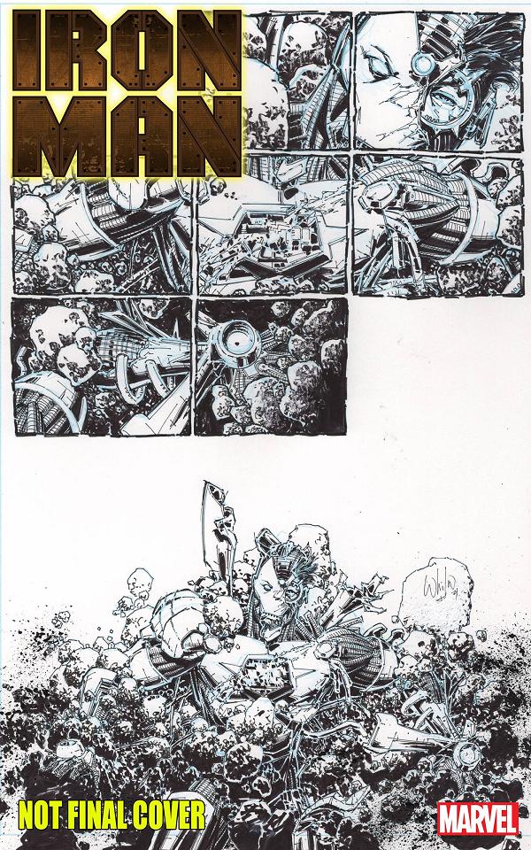 Iron Man #3 WHILCE PORTACIO cover