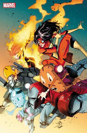 West Coast Avengers #2 FEDERICO VICENTINI STORMBREAKERS cover