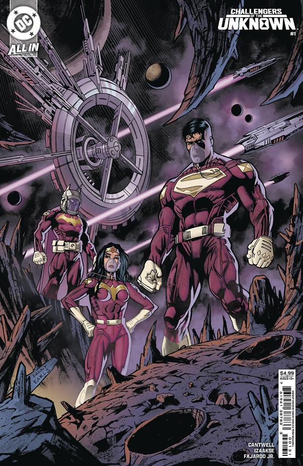 Challengers Of The Unknown #1 variant cover