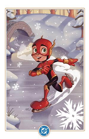 Flash #16 CVR D CHRISSIE ZULLO DC WINTER WONDERLAND CSV cover