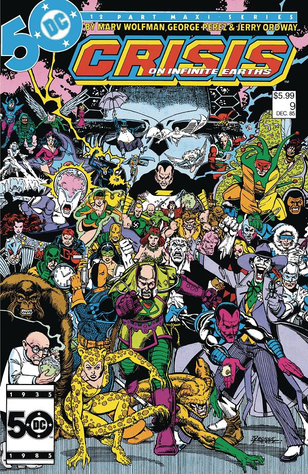 Crisis On Infinite Earths #9 CVR B cover