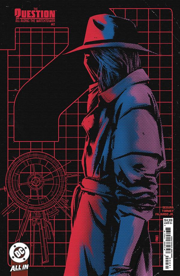 Question All Along The Watchtower #2 CVR B FORNES cover