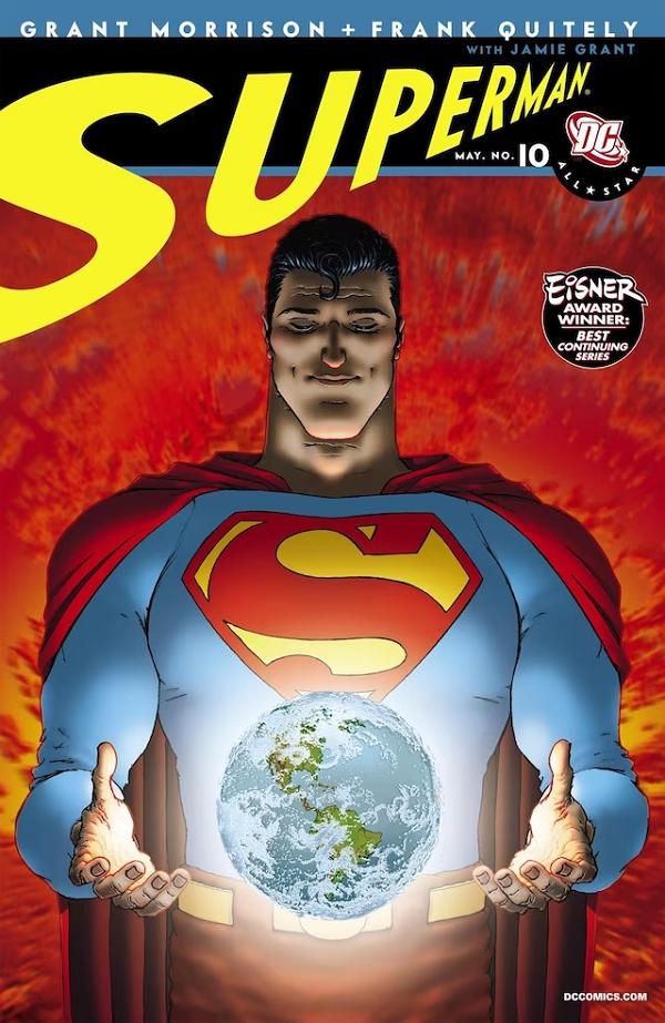 All Star Superman #10 cover by Frank Quitely