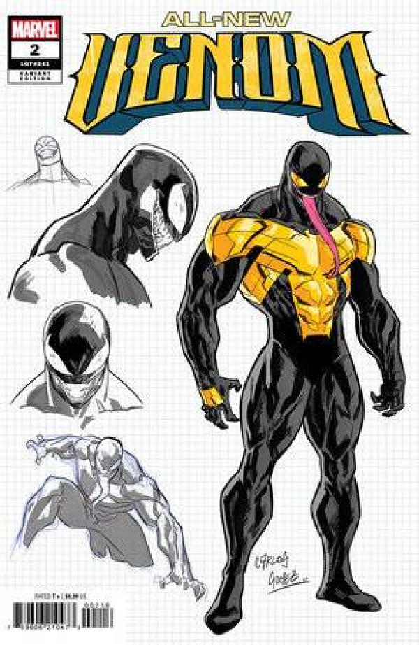 All New Venom #2 10 COPY INCV CARLOS GOMEZ DESIGN cover