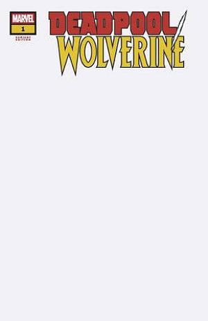 Deadpool Wolverine #1 BLANK COVER cover