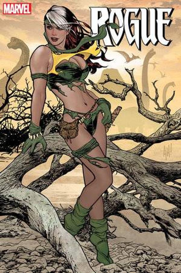 Rogue The Savage Land #1 (OF 5) ADAM HUGHES FOIL cover