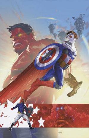 Sam Wilson Captain America #1 cover