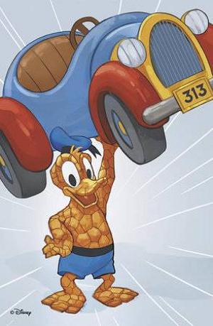 What If Mickey & Friends Became Fantastic Four #1 cover