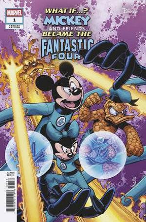 What If Mickey & Friends Became Fantastic Four #1 cover