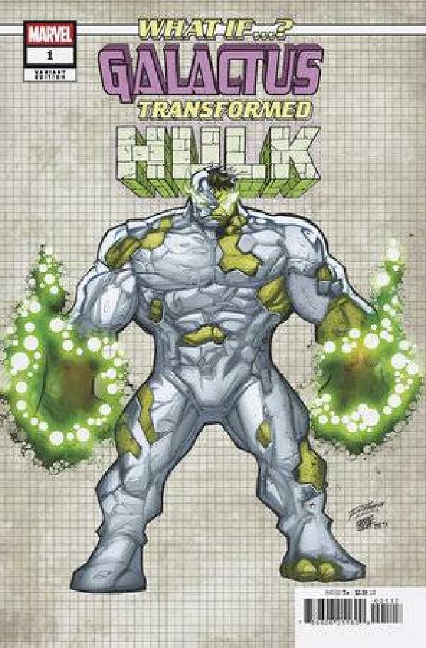 What If Galactus Transformed Hulk #1 DESIGN cover