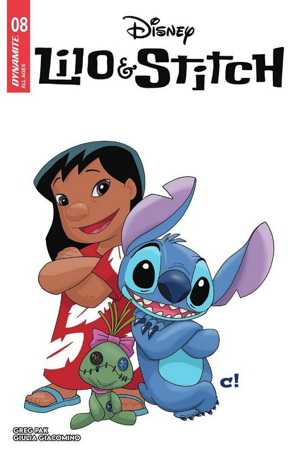 Lilo & Stitch #8 variant cover by Craig Rousseau