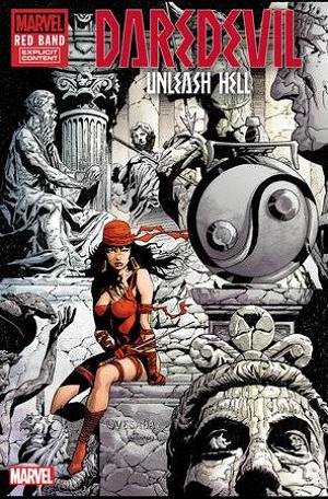 Daredevil Unleash Hell Red Band #1 (OF 5) 50 COPY INCV cover