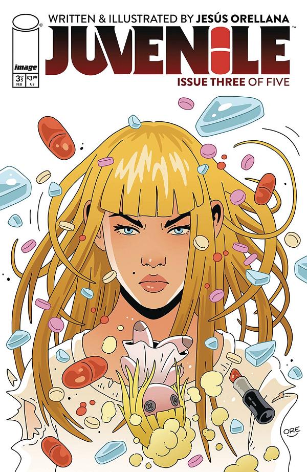 Juvenile #3 CVR A ORELLANA cover