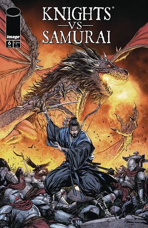 Knights Vs Samurai #6 cover