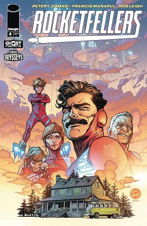 Rocketfellers #4 CVR B WALKER & ANDERSON cover