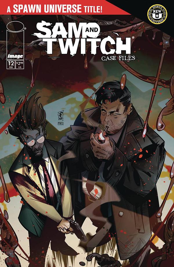 Spawn Sam And Twitch Case Files #12 CVR A SABBATINI cover