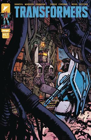 Transformers #17 CVR A JOHNSON & SPICER cover