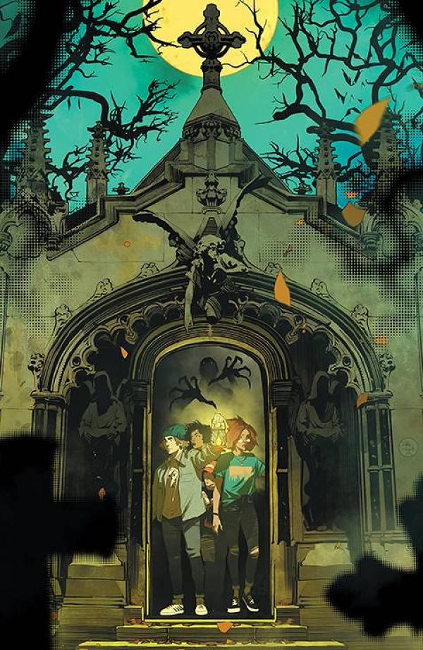 Graveyard Club Fresh Blood #1 variant cover by Miguel Mercado