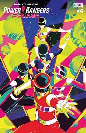 Power Rangers Prime #4 CVR B TAYLOR cover