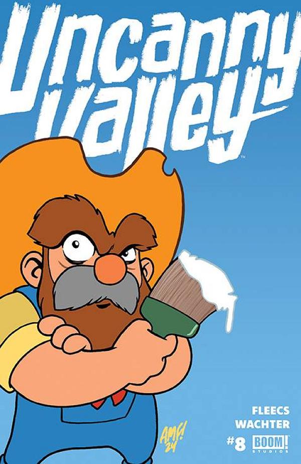 Uncanny Valley #8 variant cover by Tony Fleecs