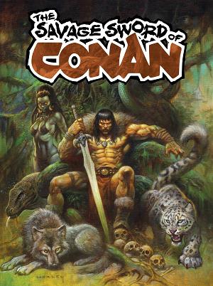 Savage Sword Of Conan #7 CVR A HORLEY (MR) cover