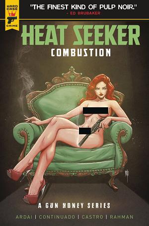 Heat Seeker Combustion Gun Honey Series #4 CVR E BRAO NUDE B cover