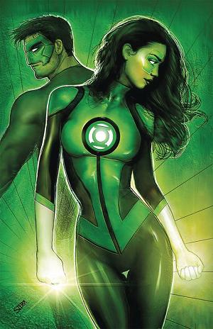 Green Lantern Corps #1 CVR F CVR F NATHAN SZERDY FOIL cover