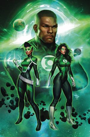Green Lantern Corps #1 CVR B DAVE WILKINS CSV cover