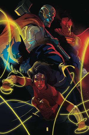 Justice League Unlimited #4 CVR B CHRISTIAN WARD CSV cover