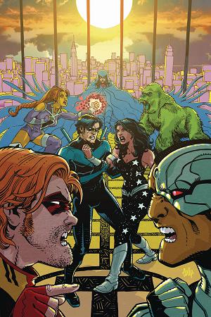 Titans #20 CVR B CULLY HAMNER CSV cover