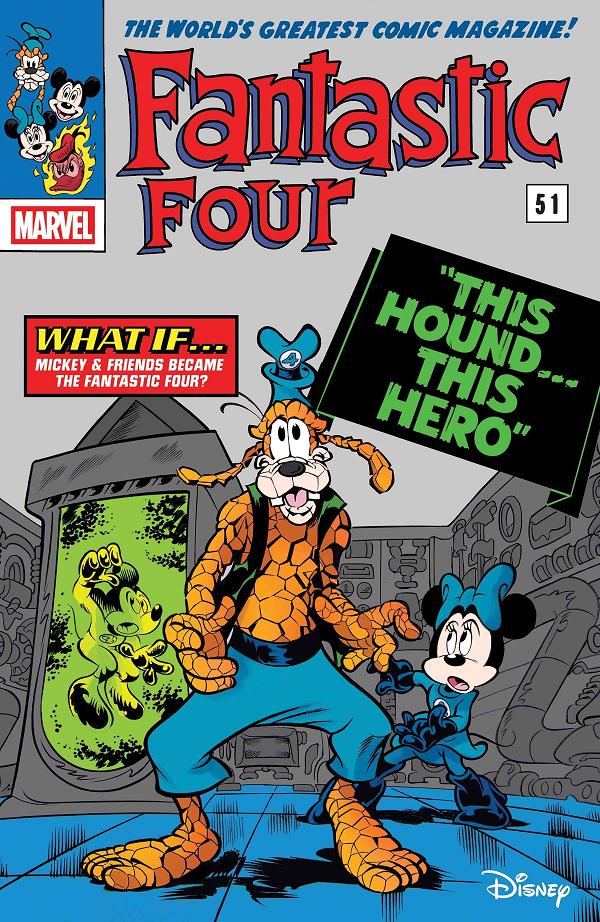 Fantastic Four #29 PAOLO MOTTURA DISNEY FANTASTIC FOUR cover