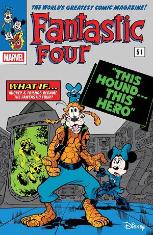 Fantastic Four #29 PAOLO MOTTURA DISNEY FANTASTIC FOUR cover