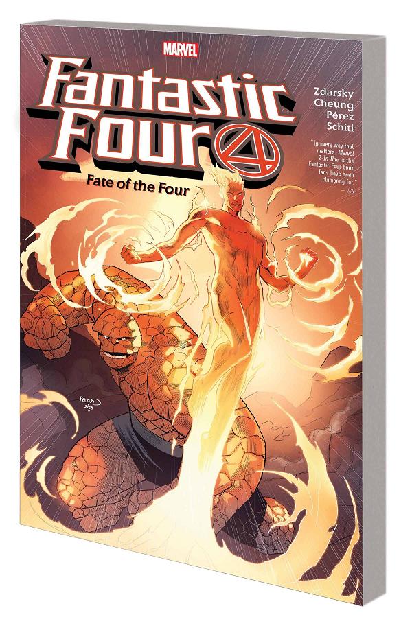 Fantastic Four By Chip Zdarsky Fate Of The Four Tp cover by Paul Renaud