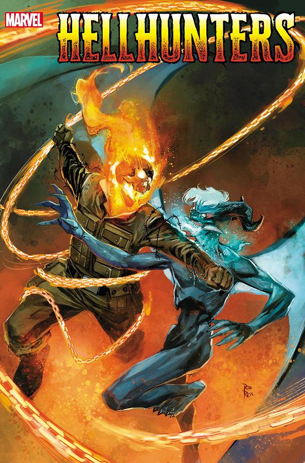 Hellhunters #3 (OF 5) ROD REIS cover