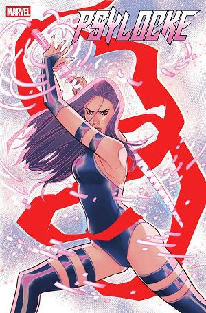 Psylocke #4 MARGUERITE SAUVAGE PSYLOCKE cover