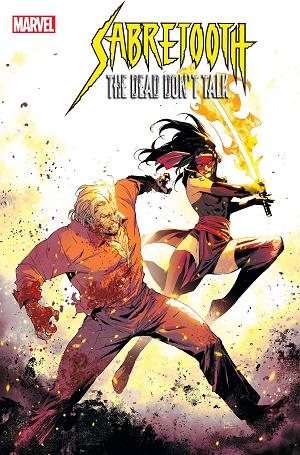 Sabretooth The Dead Dont Talk #3 cover