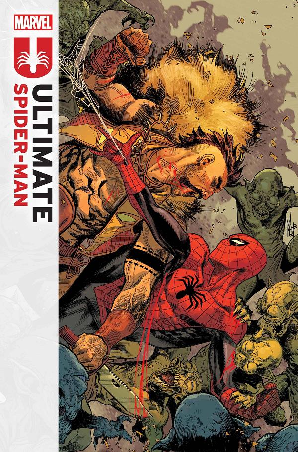 Ultimate Spider-Man #14 cover by Marco Checchetto